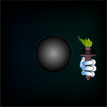 Left hand liberty torch